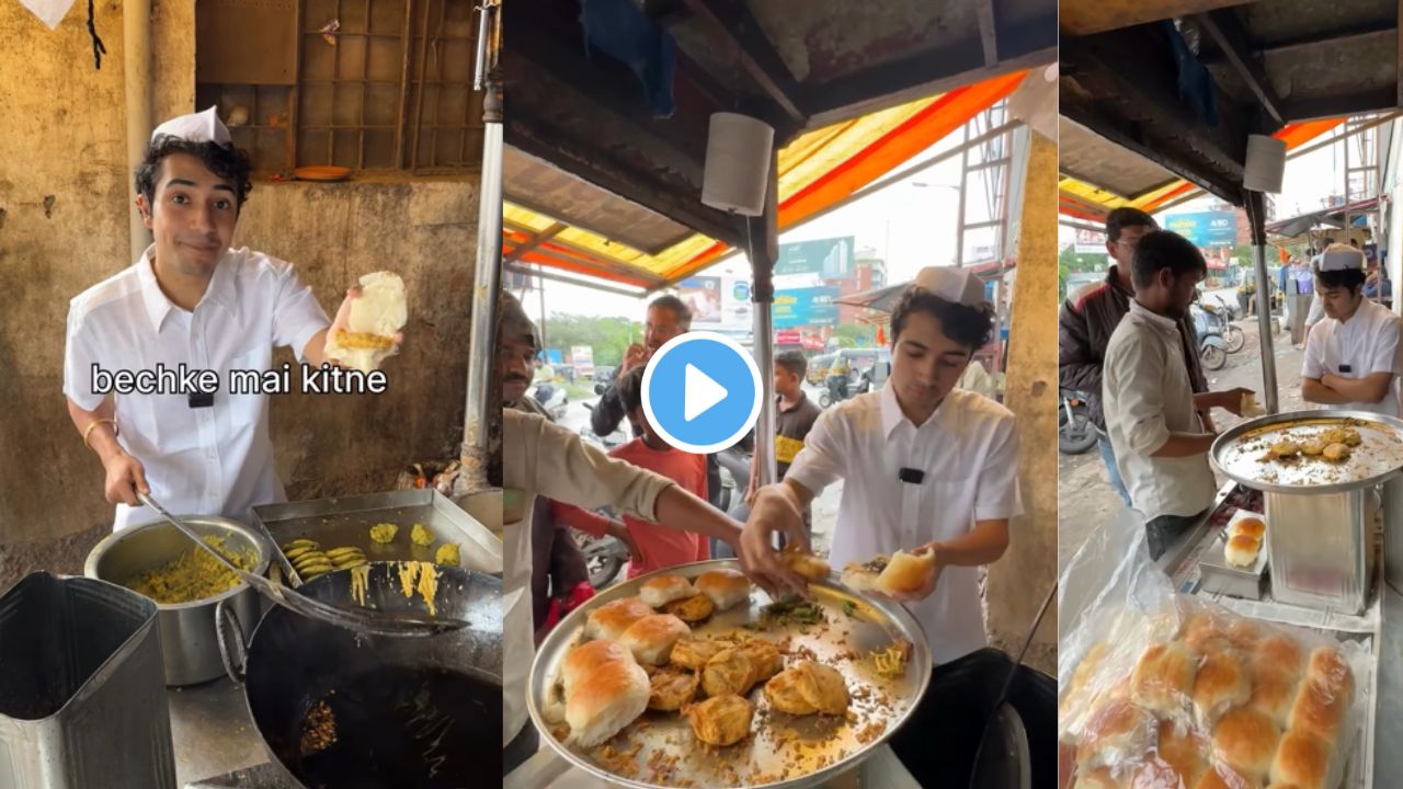 viral vada pav seller